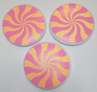 Wreath Makers Lollipops Hot Pink & Orange